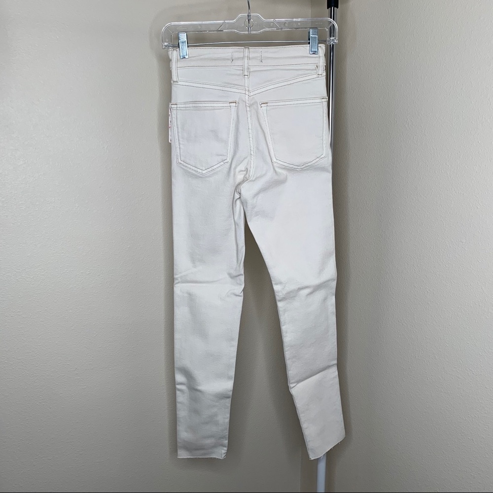 Free People Raw Hem Denim Leggings - Picture 7 of 9